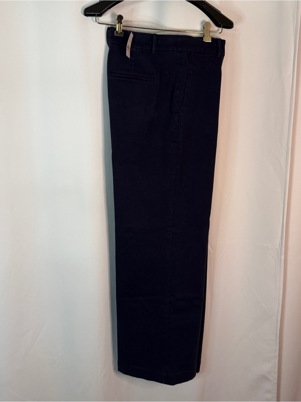 Ann Taylor Navy Wide-Leg Trousers